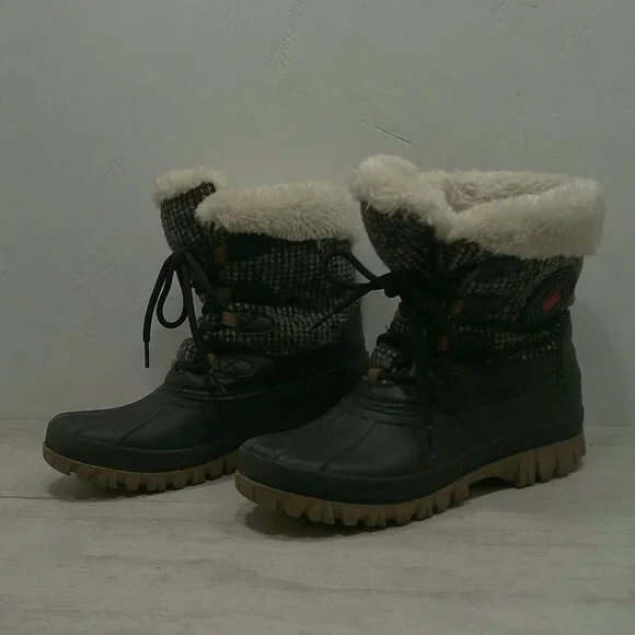 Storm by Cougar Cabin Waterproof Insulated Duck Winter Snow Boots Size 7 - Picture 7 of 11